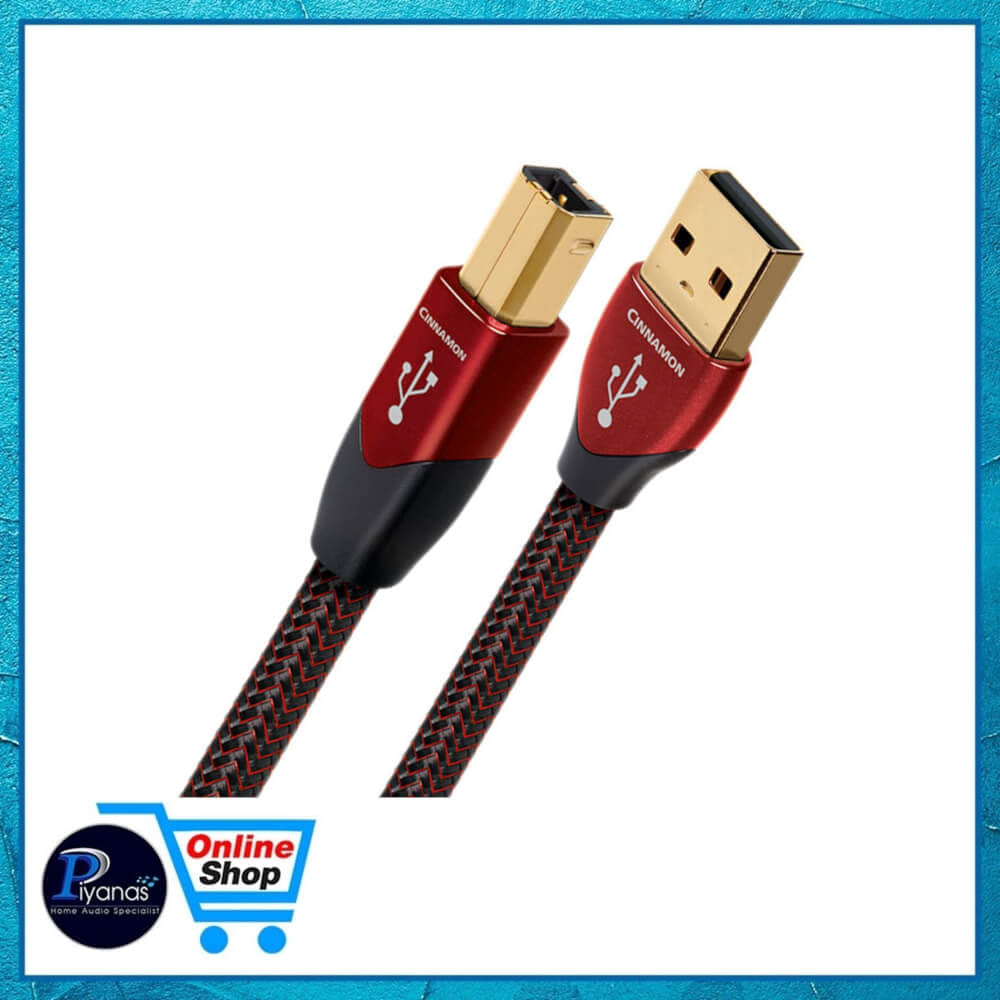 สาย USB AUDIOQUEST : USB-CINNAMON (A TO B) (1.5M)
